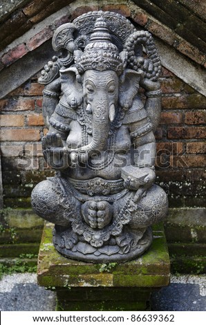 Abstract Ganesh Statue