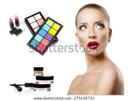 Collage of beauty industry