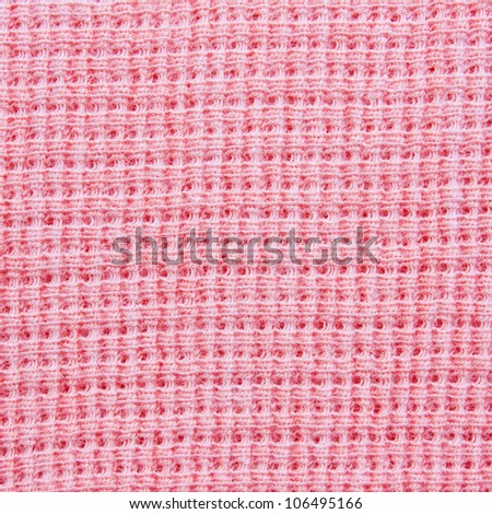 Close-up pink  fabric textile texture for background