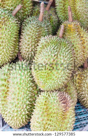 Durian, king of fruit, fruit in Thailand