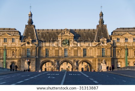 MARCH 8 Louvre Museum View