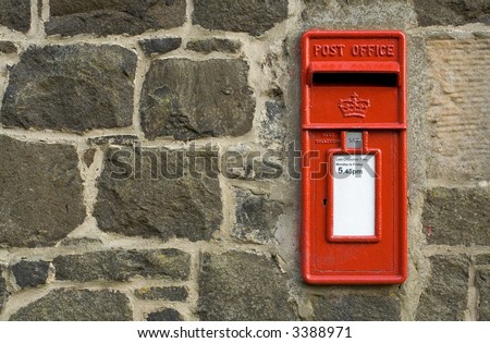 letterbox clipart. red postbox, letter box,