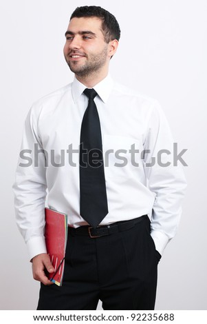 tie white shirt