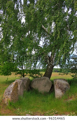 Big Stone Tomb, Ruegen Island/Germany