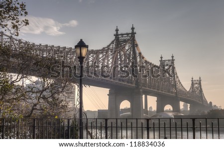 Ed Koch Queensboro Bridge, also known as the 59th Street Bridge Ã?Â¢?? because its Manhattan end is located between 59th and 60th Streets