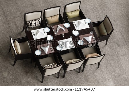 Chinese style dinning table and chairs