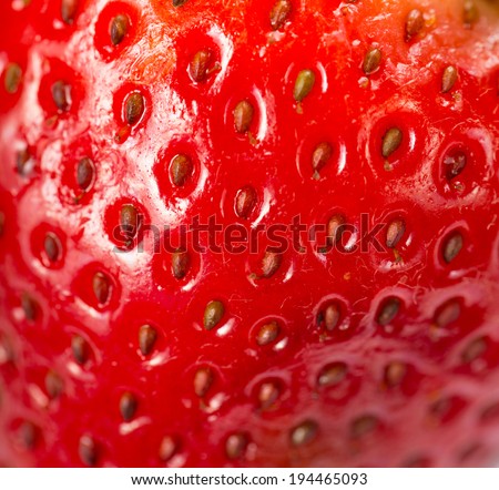 Strawberries berry isolated with white background