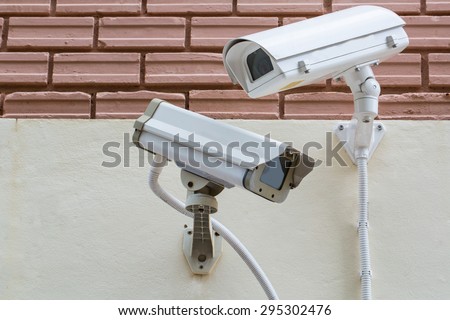 Security Video Camera CCTV ,record monitor in city town