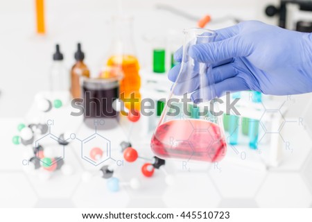 Laboratory research science medical in lab test biology.