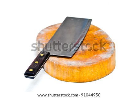 Knife In Wood