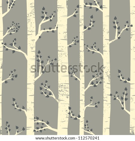 Birch Tree Graphic