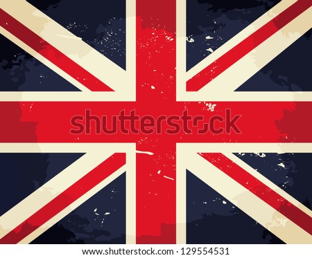 Vintage Union Jack flag Vintage Union Jack flag