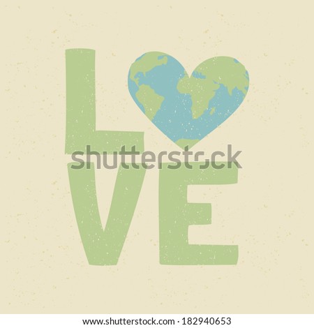 Conceptual design poster for Earth Day Conceptual design poster for Earth Day