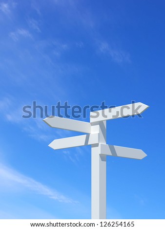 direction board