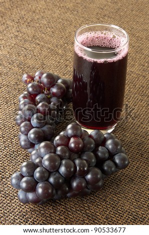 Grape Juice with Steuben Grapes