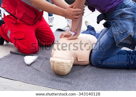 CPR. First aid.