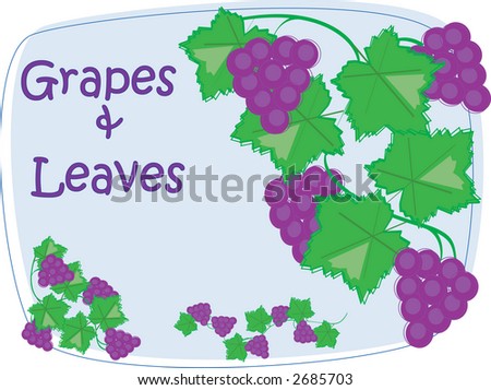 Grape+vine+cartoon