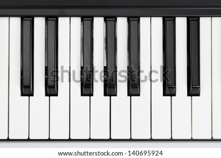 Keyboard in music instrument