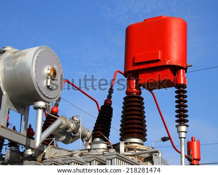 red change device a ratio current transformer for high voltage