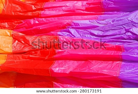 background of colorful  synthetic fabric