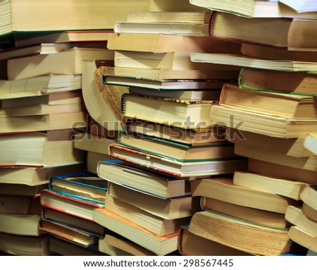 many books of all literary genres for sale in a bookshop