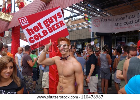CHICAGO, ILLINOIS- AUGUST 11: Gay, lesbian, bisexual and transgendered men and women attend Market Days on August 11, 2012 in Chicago, Illinois.