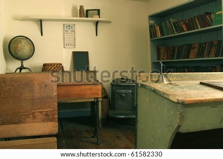 Colonial School House Classroom