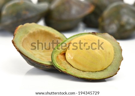 Archidendron Jiringa seed, Vegetables in southern of Thailand