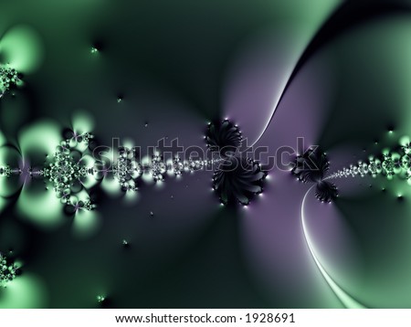 Deep space image of time and space coming together and forming a warp