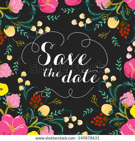 Wedding invitation card Wedding invitation card