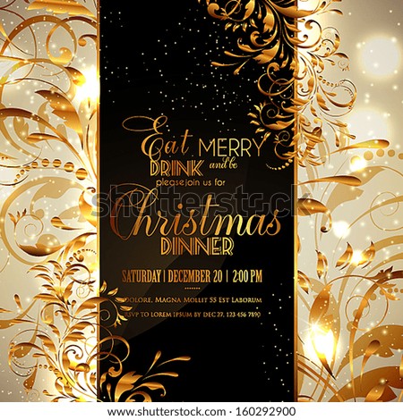Merry Christmas and Happy New Year Card Merry Christmas and Happy New Year Card