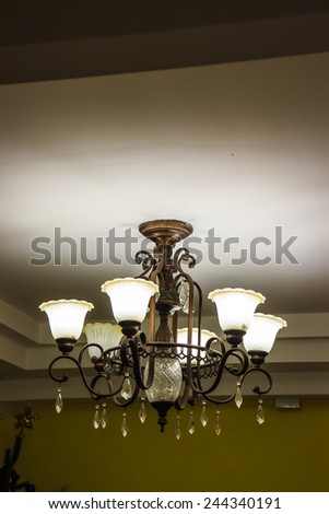 lamp metal ceiling light fixture