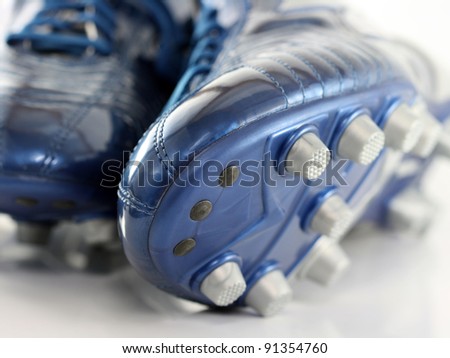 Brand new Shiny Blue Soccer boots / shoes