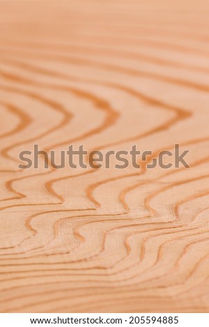 Plate of cedar wood is beautiful.