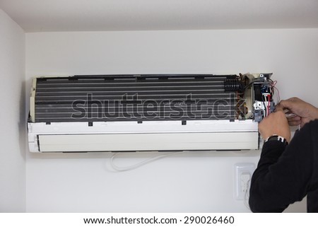 Repair of air conditioning