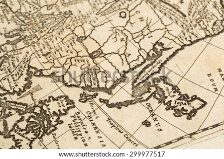 Old maps Asia
