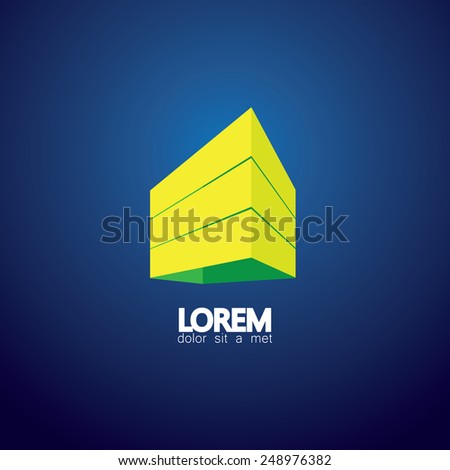 concept vector icon modern architecture or office establishments. This also represents city downtown buildings, highrise structures, commercial constructions, real estate projects, tall towers