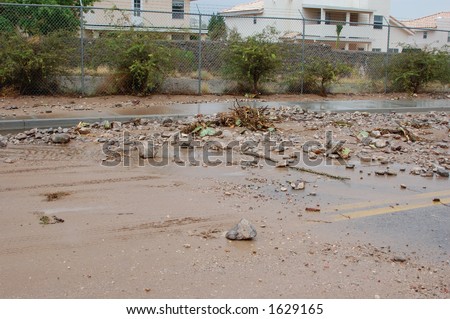 El Paso Flood Damage August 1, 2006