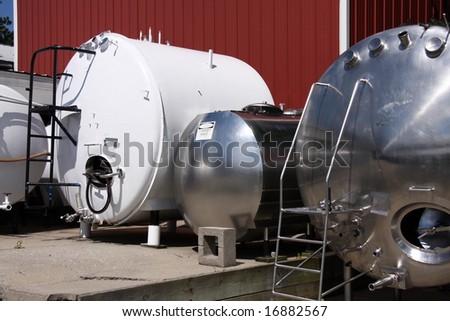 Wine tanks and vats