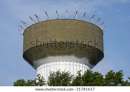 Water Storage Tower under Construction