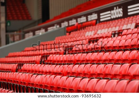 LIVERPOOL, ENGLAND - JUNE 5: Anfield stadium on June 5, 2009 in Liverpool, England. Liverpool is one of the most successful English football clubs in UK.