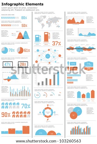 Detail infographics set World Map and Information Graphics Detail infographics set World Map and Information Graphics