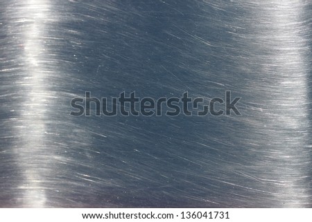Metallic surface for background