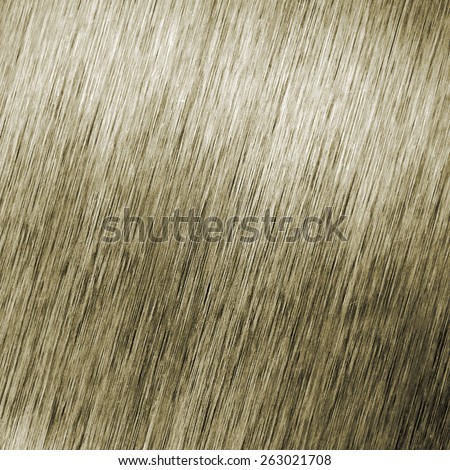 Brushed silver metallic surface, background view from top