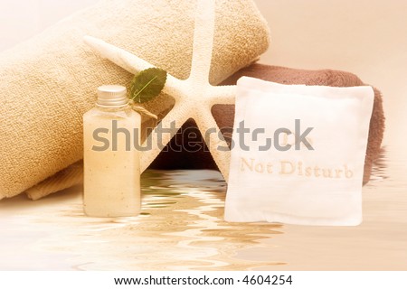 soft and dreamy spa image, the soft focus is intentional