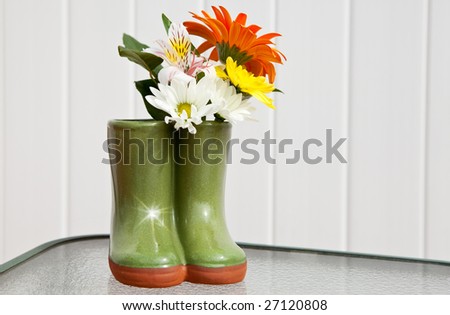 Cute Garden Planter with Assorted Flowers