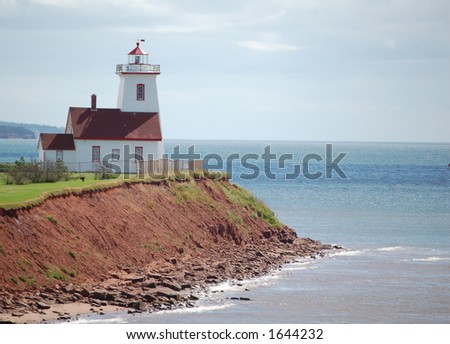 Lighthouse at Wood Islands, Prince Edward Island