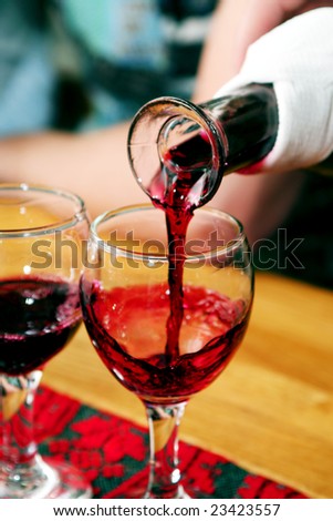 Wine testing in Hungary