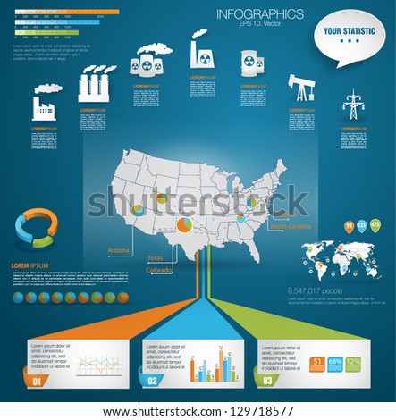 United States Map Scrapbook Paper