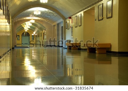University Hallway